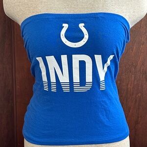 Custom made NFL Colts Indy Tube Top